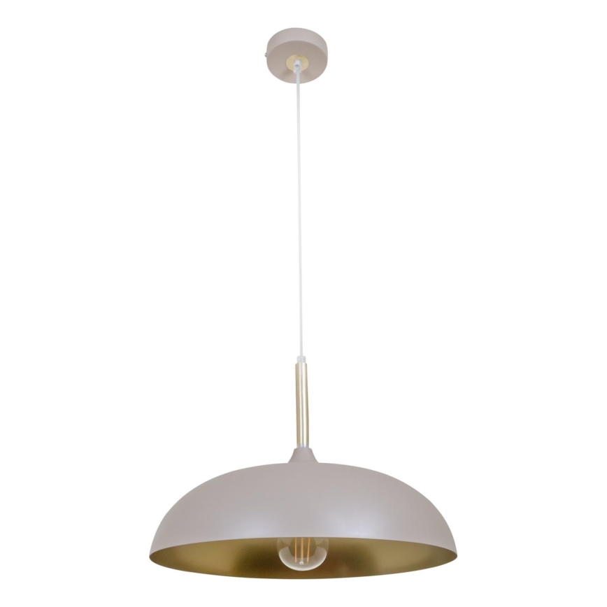 Brilagi - Luster na lanku ABRAHAM 1xE27/60W/230V pr. 45 cm béžová