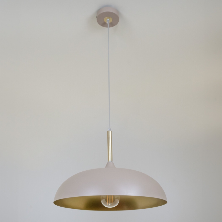 Brilagi - Luster na lanku ABRAHAM 1xE27/60W/230V pr. 45 cm béžová