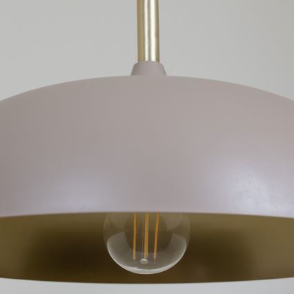 Brilagi - Luster na lanku ABRAHAM 1xE27/60W/230V pr. 45 cm béžová