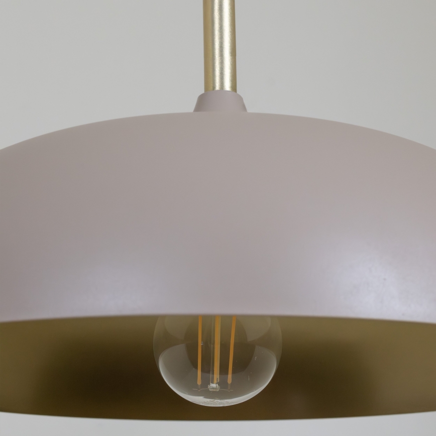 Brilagi - Luster na lanku ABRAHAM 1xE27/60W/230V pr. 45 cm béžová