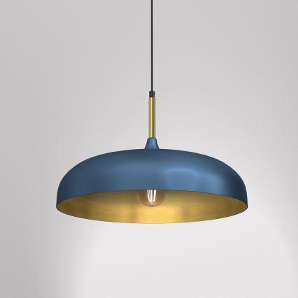 Brilagi - Luster na lanku ABRAHAM 1xE27/60W/230V pr. 45 cm modrá