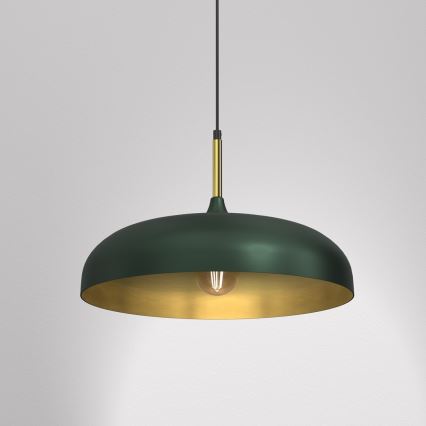 Brilagi - Luster na lanku ABRAHAM 1xE27/60W/230V pr. 45 cm zelená