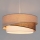 Brilagi - Luster na lanku ARROW 1xE27/60W/230V priemer 45 cm béžová/hnedá/biela