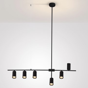 Brilagi - Luster na lanku CRANE 6xGU10/30W/230V čierna