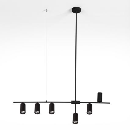 Brilagi - Luster na lanku CRANE 6xGU10/30W/230V čierna