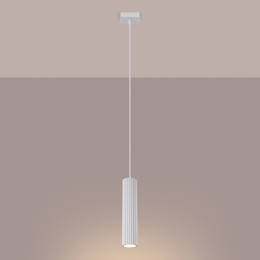Brilagi - Luster na lanku CRESTO 1xGU10/10W/230V biela