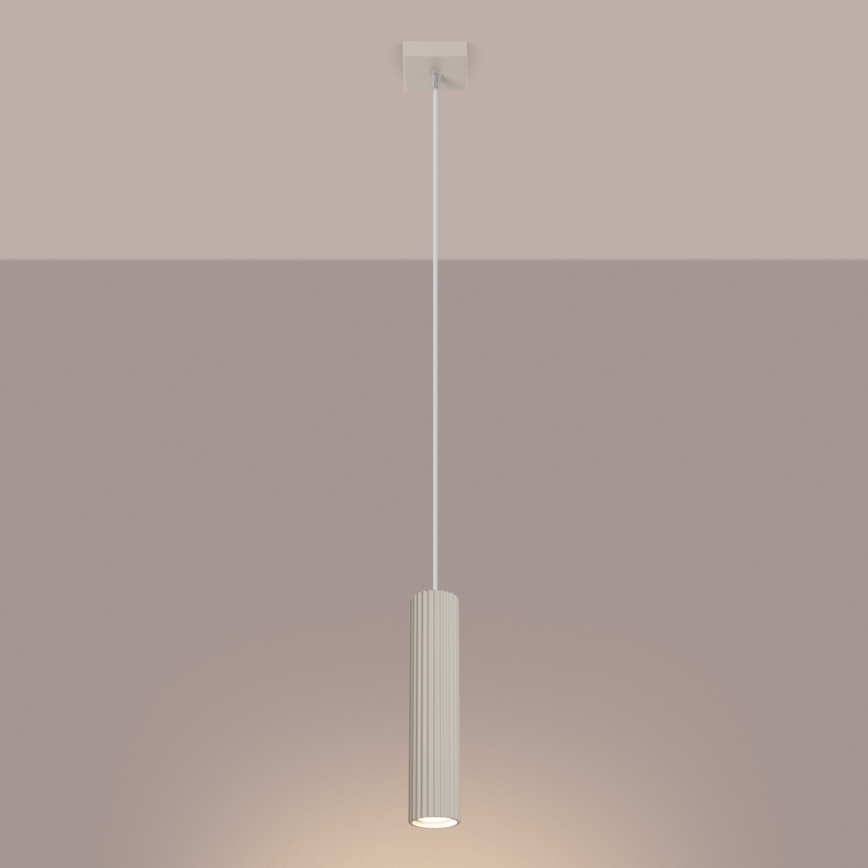 Brilagi - Luster na lanku CRESTO 1xGU10/10W/230V krémová