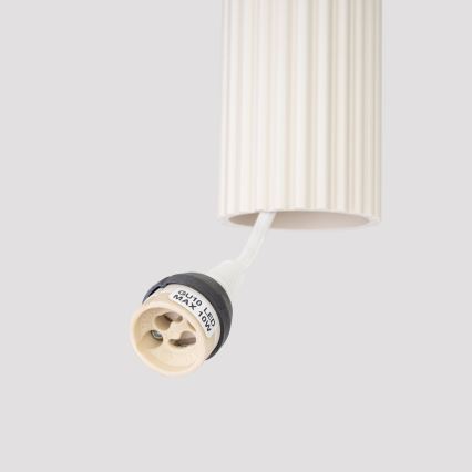 Brilagi - Luster na lanku CRESTO 1xGU10/10W/230V krémová