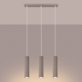 Brilagi - Luster na lanku CRESTO 3xGU10/10W/230V taupe