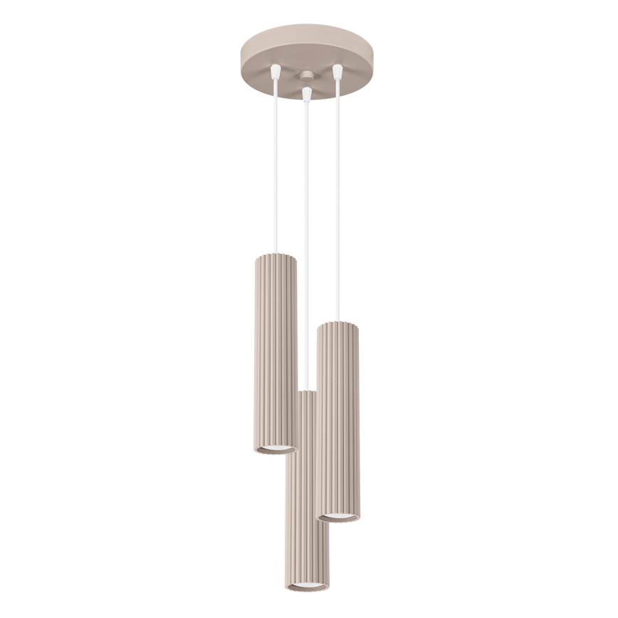 Brilagi - Luster na lanku CRESTO 3xGU10/10W/230V taupe