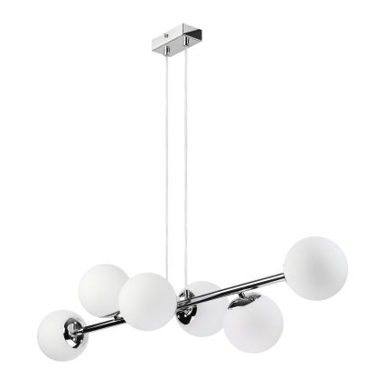 Brilagi - Luster na lanku MALONY 6xE14/20W/230V lesklý chróm