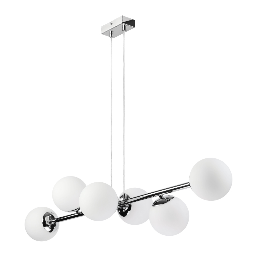 Brilagi - Luster na lanku MALONY 6xE14/20W/230V lesklý chróm