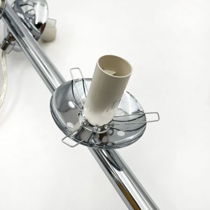 Brilagi - Luster na lanku MALONY 6xE14/20W/230V lesklý chróm