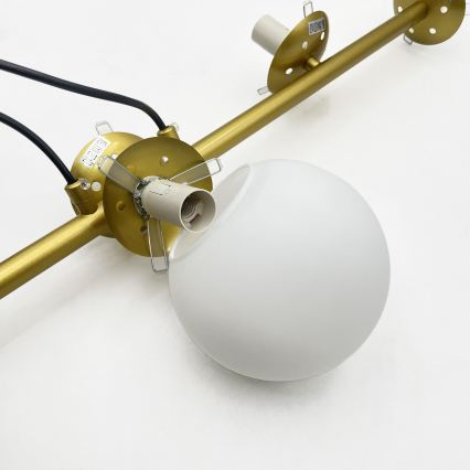 Brilagi - Luster na lanku MALONY 6xE14/20W/230V zlatá