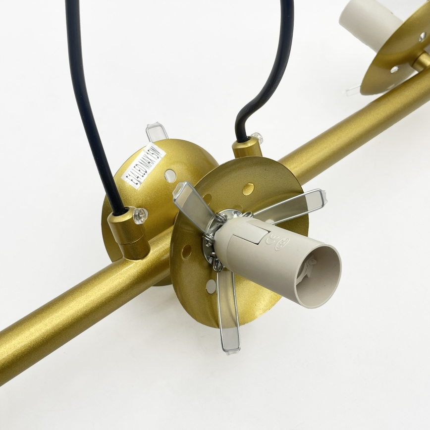 Brilagi - Luster na lanku MALONY 6xE14/20W/230V zlatá