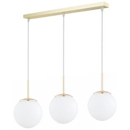Brilagi - Luster na lanku MILO 3xE27/60W/230V zlatý