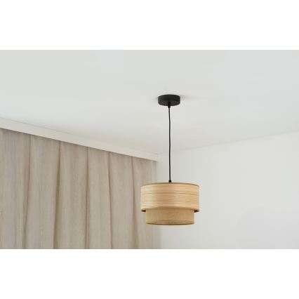 Brilagi - Luster na lanku MONTANA BOHO 1xE27/15W/230V pr. 25 cm hnedá/čierna