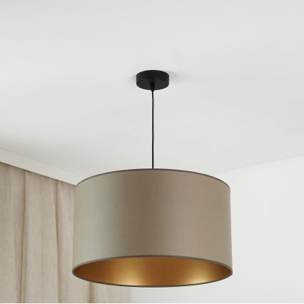 Brilagi - Luster na lanku OREGON ROLLER VEGE 1xE27/15W/230V pr. 45 cm šedá