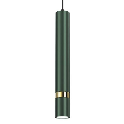 Brilagi - Luster na lanku POKER 1xGU10/25W/230V zelená/zlatá