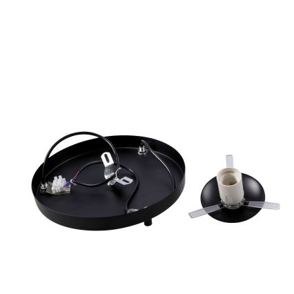 BRILAGI - Luster na lanku POLOS 3xE27/40W/230V, priemer 42 cm, čierna