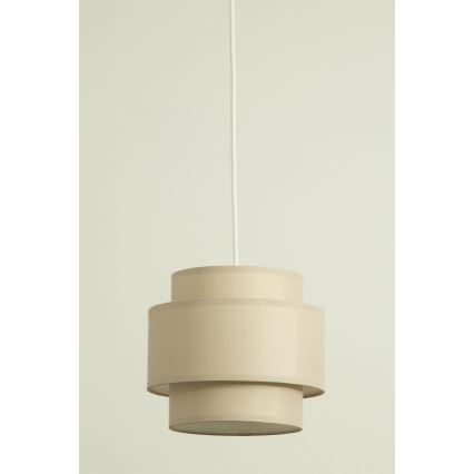Brilagi - Luster na lanku RESNA 1xE27/60W/230V pr. 20 cm béžový
