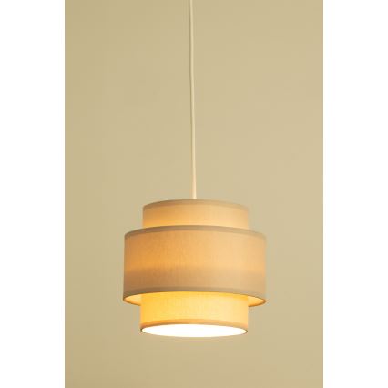 Brilagi - Luster na lanku RESNA 1xE27/60W/230V pr. 20 cm béžový