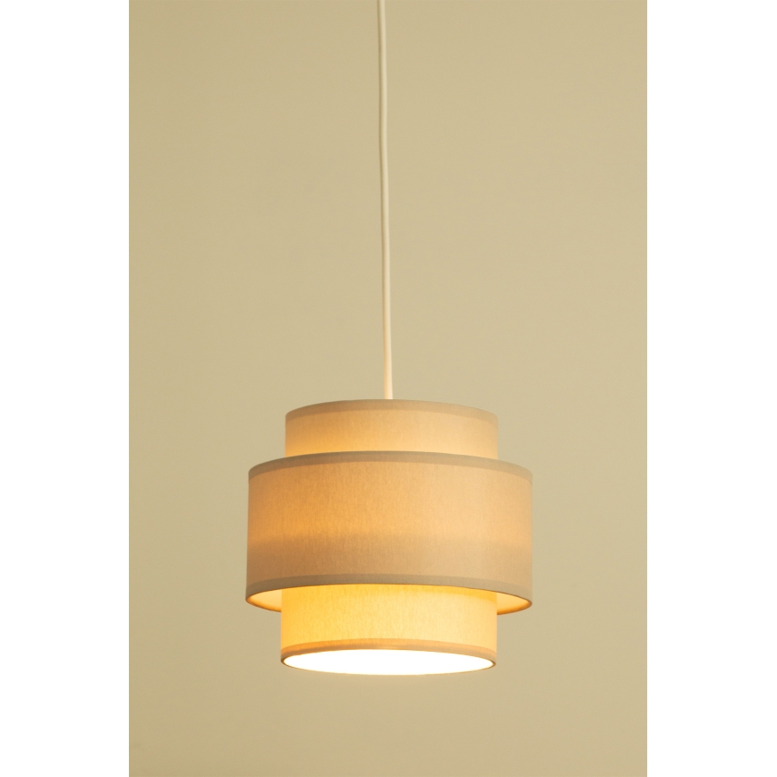 Brilagi - Luster na lanku RESNA 1xE27/60W/230V pr. 20 cm béžový