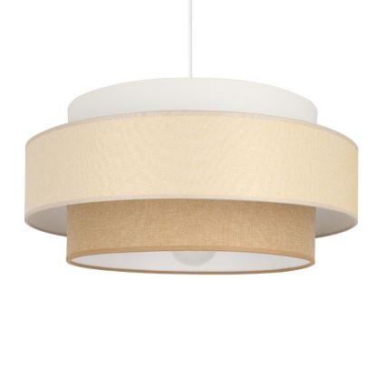 Brilagi - Luster na lanku RESNA 1xE27/60W/230V priemer 40 cm krémová/béžová