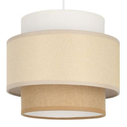 Brilagi - Luster na lanku RESNA 3xE27/60W/230V priemer 45 cm krémový/béžový