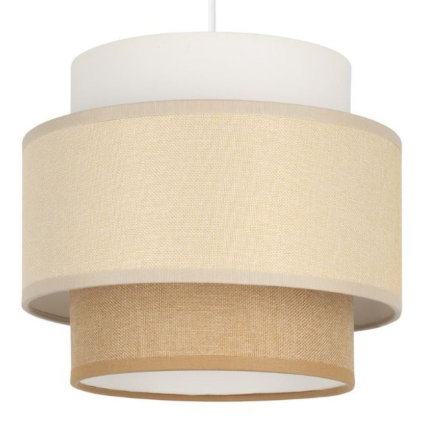 Brilagi - Luster na lanku RESNA 3xE27/60W/230V priemer 45 cm krémový/béžový