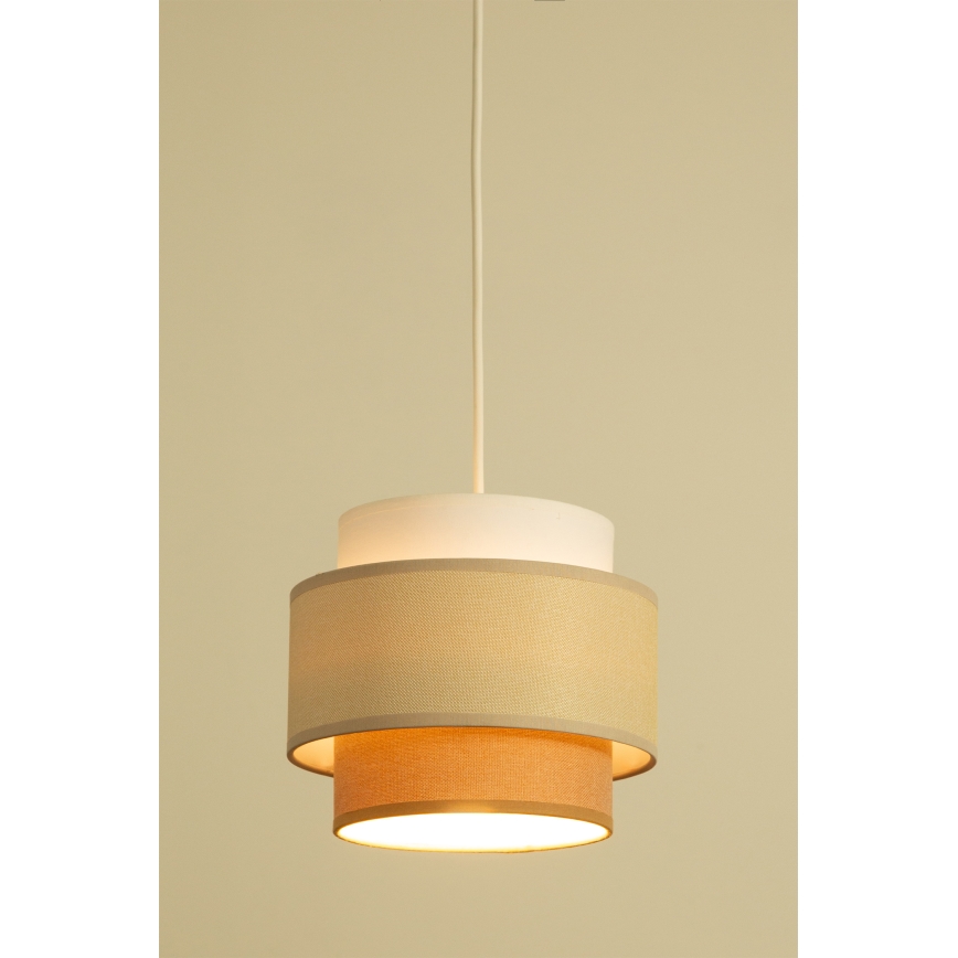 Brilagi - Luster na lanku RESNA 3xE27/60W/230V priemer 45 cm krémový/béžový