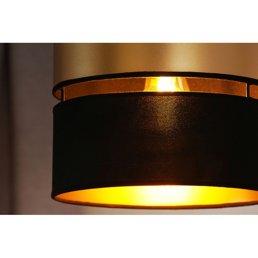Brilagi - Luster na lanku ROYAL 1xE27/15W/230V pr. 25 cm čierna/zlatá
