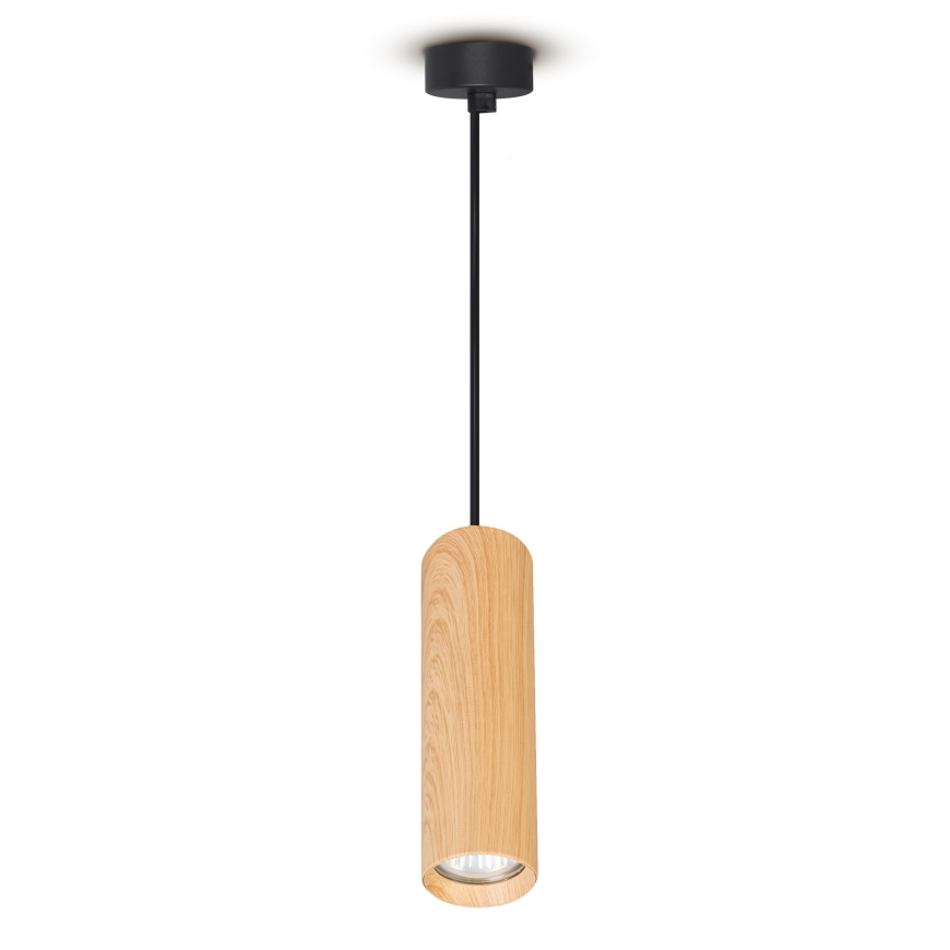 Brilagi - Luster na lanku SELE 1xGU10/30W/230V čierna/dekor duba