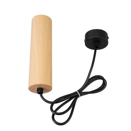 Brilagi - Luster na lanku SELE 1xGU10/30W/230V čierna/dekor duba