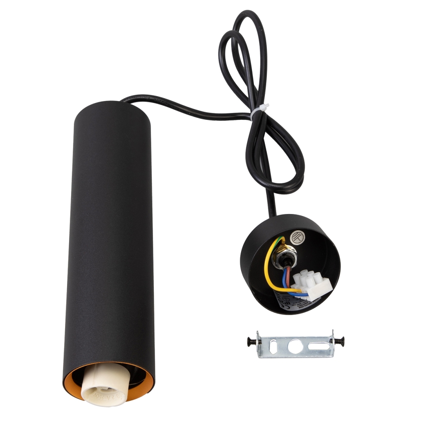 Brilagi - Luster na lanku SELE 1xGU10/30W/230V čierna/zlatá