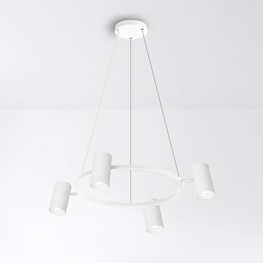 Brilagi - Luster na lanku SELE 4xGU10/30W/230V biely