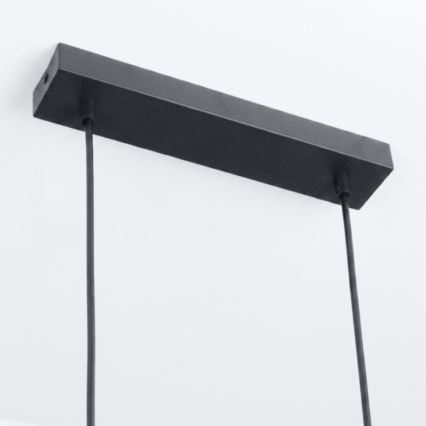 Brilagi - Luster na lanku SELE 4xGU10/30W/230V čierna