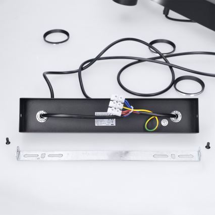 Brilagi - Luster na lanku SELE 4xGU10/30W/230V čierna