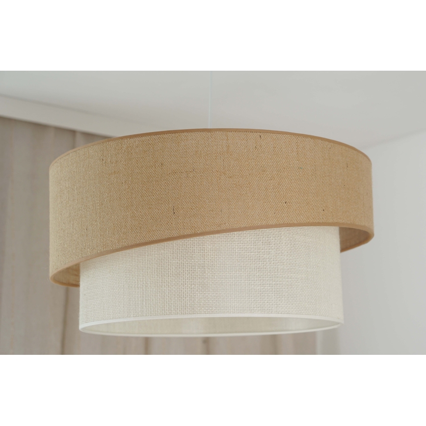 Brilagi - Luster na lanku SHINE 1xE27/15W/230V pr. 50 cm béžová/krémová