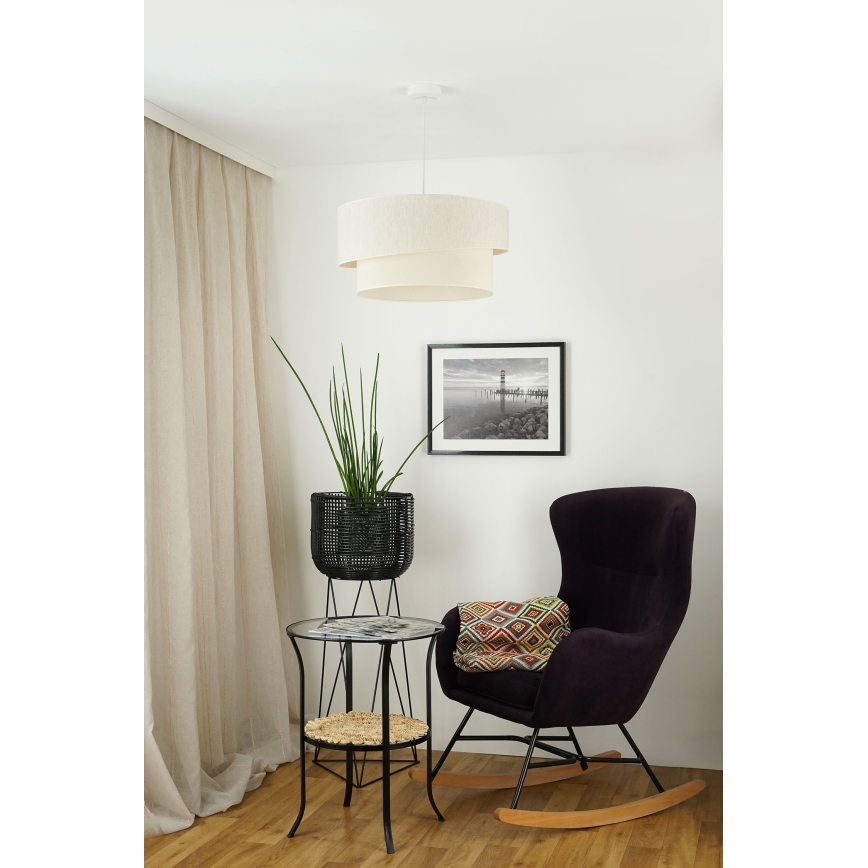 Brilagi - Luster na lanku SHINE 1xE27/15W/230V pr. 50 cm krémová