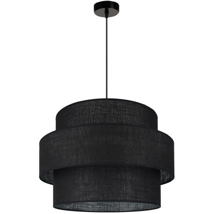 Brilagi - Luster na lanku SPACE YUTE 1xE27/15W/230V pr. 50 cm čierna