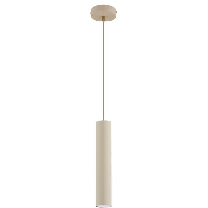 Brilagi - Luster na lanku TUBE 1xGU10/15W/230V béžová/zlatá
