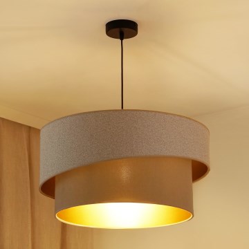 Brilagi - Luster na lanku VEGAS SHINE 1xE27/15W/230V pr. 50 cm krémová/béžová