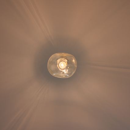 BRILAGI - Závesný luster na lanku VULCANO 1xE27/15W/230V pr. 25 cm bronzová/dymová béžová