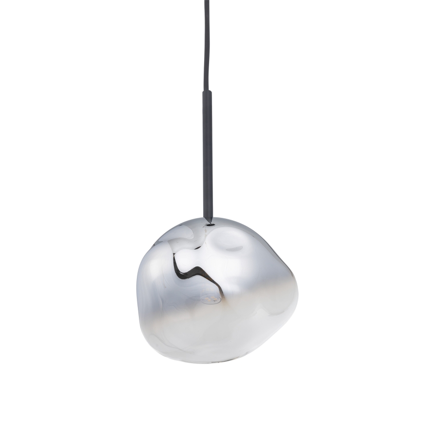 Brilagi - Luster na lanku VULCANO 1xG9/8W/230V čierna/dymová čierna