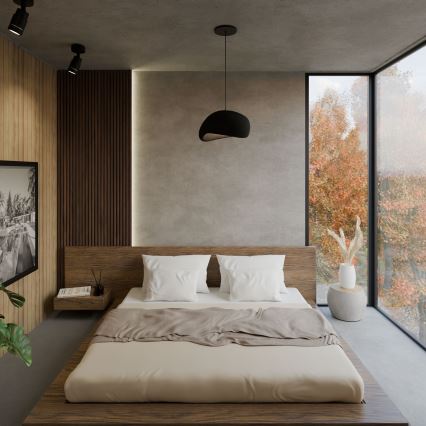 Brilagi - Luster na lanku WABI SABI 1xE27/40W/230V čierny