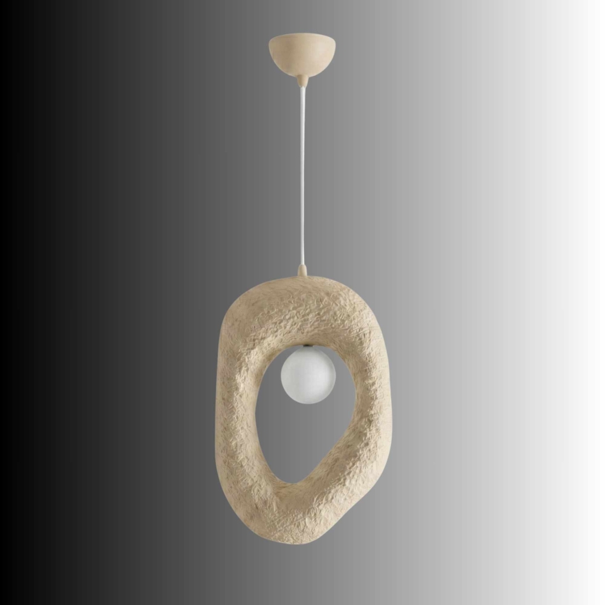 Brilagi - Luster na lanku WABI SABI 1xE27/40W/230V krémový