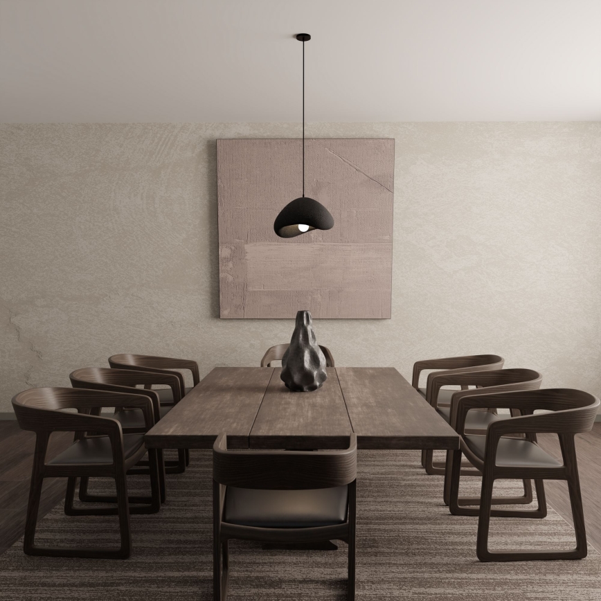 Brilagi - Luster na lanku WABI SABI 1xE27/40W/230V pr. 33 cm čierny