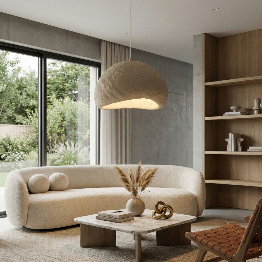 Brilagi - Luster na lanku WABI SABI 1xE27/40W/230V pr. 50 cm béžový