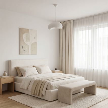 Brilagi - Luster na lanku WABI SABI 1xE27/40W/230V priemer 32 cm biela